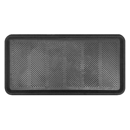 Jensendistributionservices Rubber Boor Tray, Black MI2592406